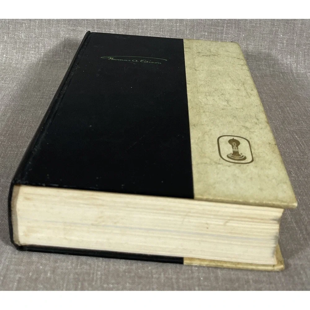 EDISON:‎ A Biography by Matthew Josephson 1959 1st edition Hardcover